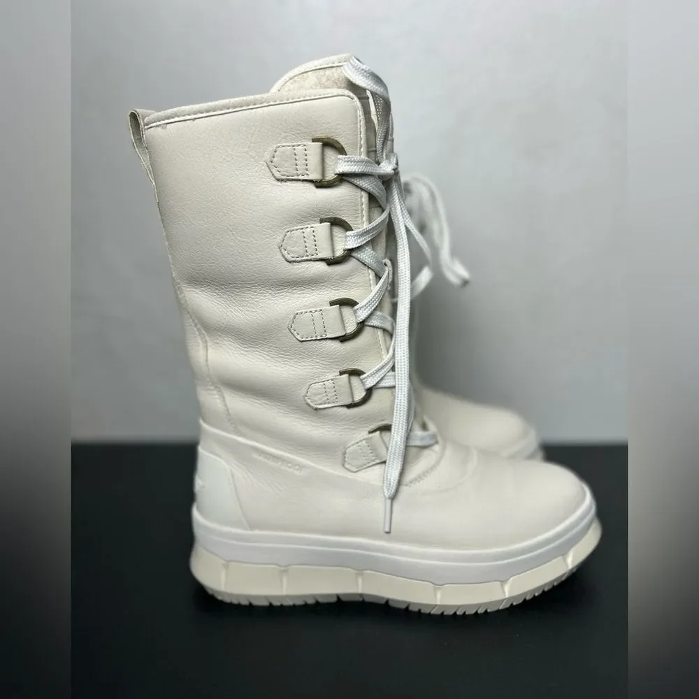 NWOT Sperry Women's Off-White Winter Boots Size 8.5